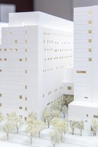Jim Pattison Medical Campus model