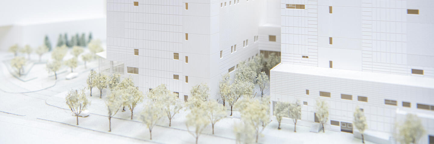 Jim Pattison Medical Campus model